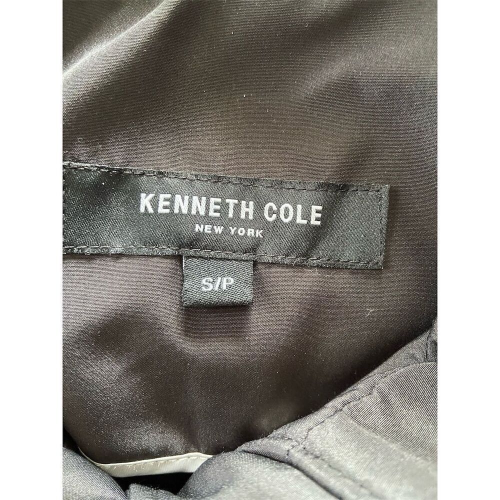 Kenneth Cole Hooded Anorak Jacket Black Size S Casual Mid-Length - Picture 4 of 16
